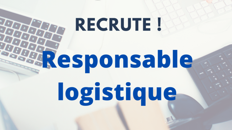 grow recrute responsable logistique